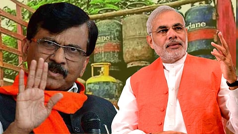 Sanjay Raut Drain Gas Plant taunt Modi