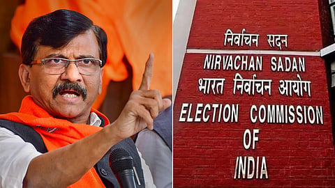 Sanjay Raut ECI BJP Branch Comment