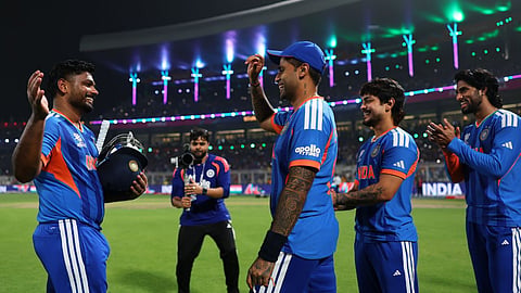 Shashi Tharoor called Sanju Samson's innings amazing, while superstar Mammootty saluted him.