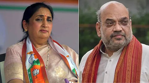 Sunetra Pawar Meets Amit Shah Mumbai