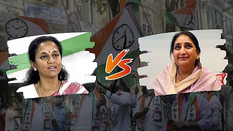 Supriya Sule Sunetra Pawar