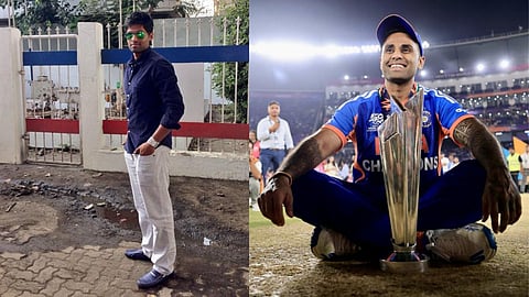 Suryakumar Yadav 12 year old photo