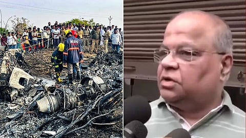 Ajit Pawar Plane Crash VSR Airlines Owner VK Singh Statement