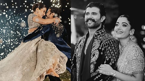 Vijay Deverakonda And Rashmika Mandanna Sangeet Ceremony Night Photos