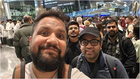 Stranded in Doha, Pune tech creator praises airline and airport staff support.
