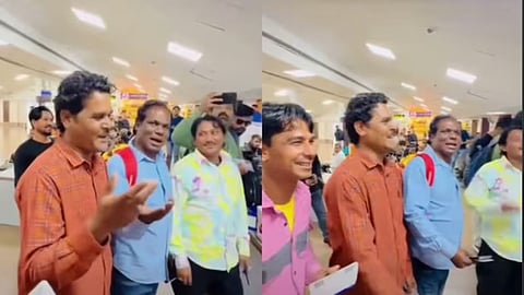 A Rajasthani folk singer’s spontaneous performance during a security check at Jodhpur Airport has gone viral online.