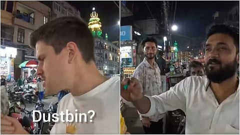 Vendor’s “everywhere is a dustbin” remark in Assam sparks online debate.