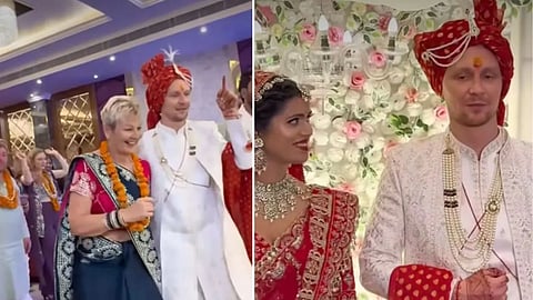 A German groom’s traditional Hindu wedding in Barabanki has captured hearts online.