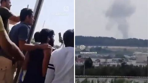 Bhojpuri-style commentary during alleged missile incident in Dubai goes viral online.