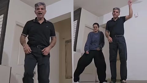 A father’s moonwalk to Billie Jean stole the spotlight from his daughter and went viral.