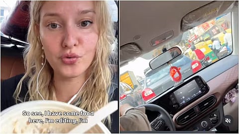 German woman’s humorous take on Bengaluru traffic goes viral.
