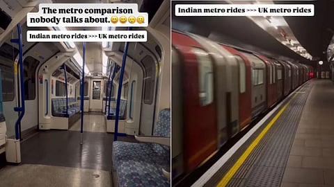 A viral video highlights how Bangalore Metro feels like a luxury compared to London Underground.