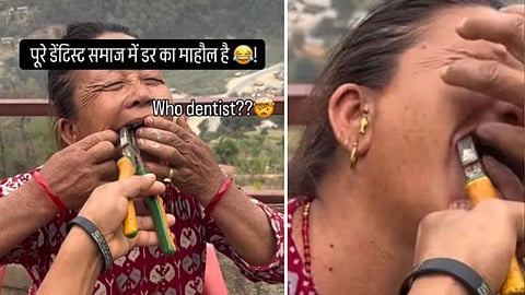 A viral video of tooth extraction without anesthesia sparks concern over unsafe medical practices.