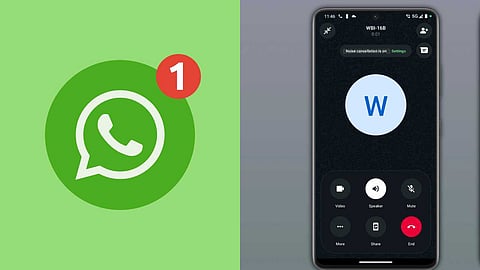WhatsApp is introducing Noise Cancellation feature to use and call be more clean