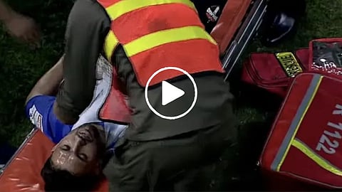Zaman Khan got Injured