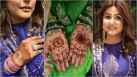 Hina Khan Trolled Eid Mehndi