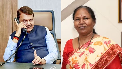 Former Nagpur Mayor Maya Ivnate chosen as BJP's Rajya Sabha candidate. An emotional Ivnate calls it a 'Surprise Holi Gift' from CM Devendra Fadnavis.