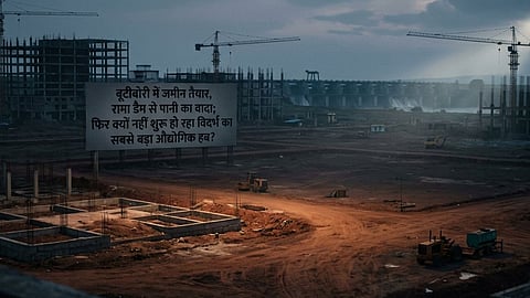Nagpur's proposed ₹1 Lakh Cr Petrochemical Complex faces uncertainty. Despite Engineers India's report and land availability in Butibori, the project remains stalled.