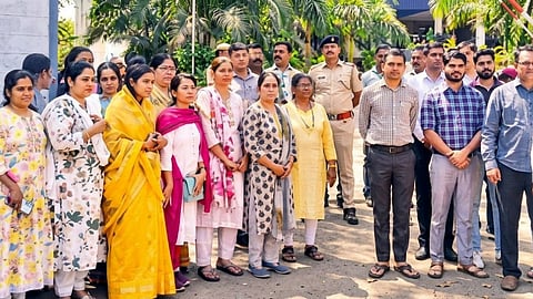 Temple Land Dispute in Nashik: Demand for Resolution Through Legal Channels; Citizens Stage Sit-in at Police Commissioner's Office