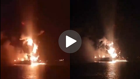 US-Owned Oil Tanker Hit By Suspected Iran Attack