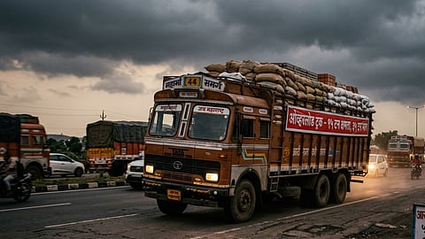 Overloaded trucks on Maharashtra highways become a major cause of accidents. Transporters carry double the authorized load using illegal modifications.