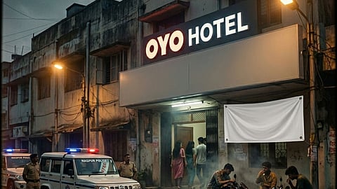 Nagpur OYO hotels in residential areas turned into hubs for illegal activities. SSB busts prostitution rackets in Wanadongri and Besa. Citizens demand strict action.