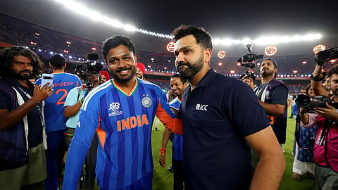Kerala Government Honour to Sanju Samson