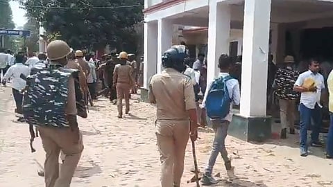 Student Murdered in Broad Daylight at UP College: Assailants Arrive on Bike and Pump Eight Bullets into His Chest; Students Go on a Rampage
