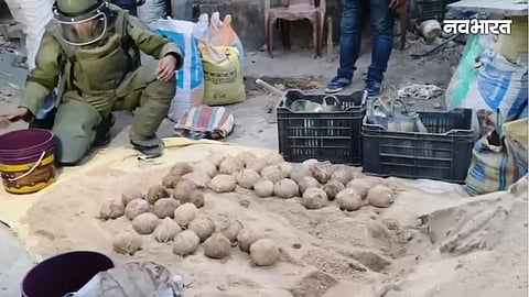 100 live bomb found in bengal