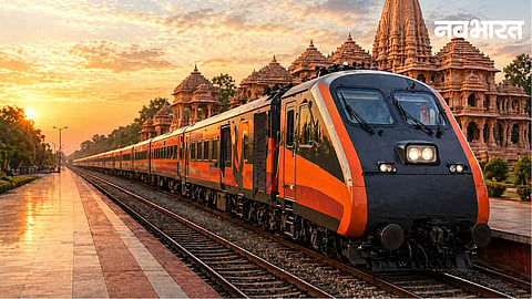 Weekly Amrit Bharat Express between Mumbai and Ayodhya starts May 5. Equipped with Push-Pull tech and KAVACH, it offers affordable, high-speed travel for 1,800+ passengers.