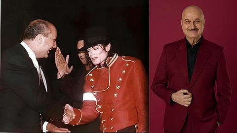 Anupam Kher Michael Jackson post biography film King of Pop tribute