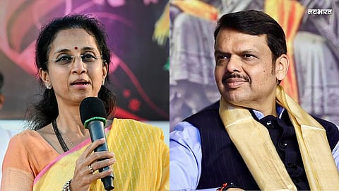 Refraining from sharing the stage, Fadnavis and Supriya Sule nevertheless united for Sunetra Pawar's victory.