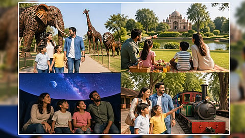 weekend places delhi ncr kids outing sunder nursery jungle trail rail museum updates