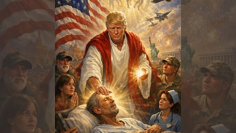 Donald Trump Jesus Post