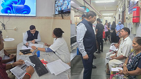 bmc-malad-hospital-inspection-vipin-sharma-cleanliness-drive