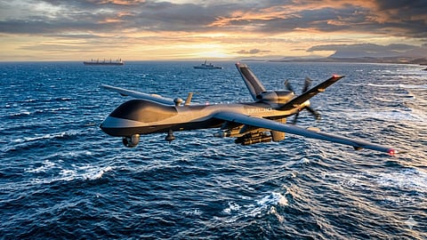 Maharashtra Maritime Security Drone Surveillance Sea