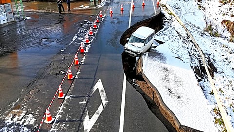 Earthquake in Japan
