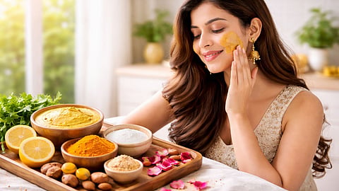 Homemade Ubtan for Natural Bridal Glow