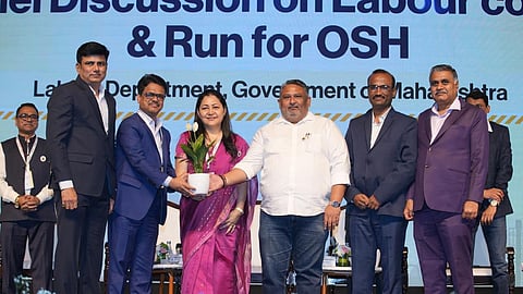 narayan meghaji lokhande osh awards 2025 mumbai akash fundkar workers safety