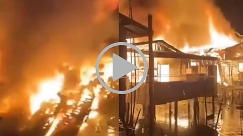 Malaysia Sabah Fire