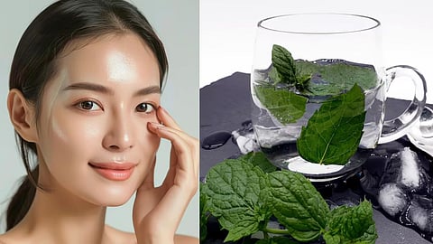 Mint Water Benefits For Glass Skin