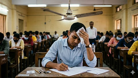 Nagpur University Exams 2026 heatwave challenges students facilities