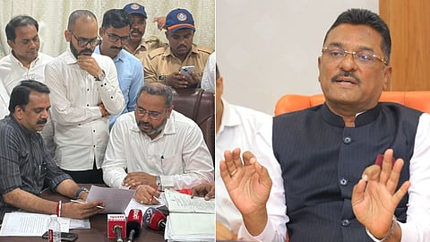 Narendra Mehta Dispute Kasarvadavali Police Station