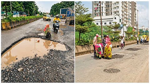 The development system has ruined Nashik's image, with a budget of 160 crores yet residents live in dust and potholes.