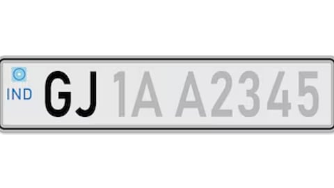 Attempt to Dodge Traffic Fines Backfires Number Plate Changes