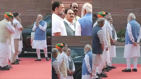 PM Modi Meets Rahul Gandhi