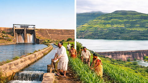 Pune dams hold 86 TMC water (43% capacity), better than last year's 32%. Irrigation supply started for crops, but rising heat poses evaporation challenges for the city.