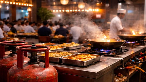 Gas cylinder shortage in Pune leads to a 25% hike in food prices at hotels and messes. Daily consumers and students face the brunt of rising costs and inflation.