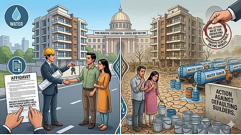pune-water-crisis-builders-affidavit-pmc-gb-meeting