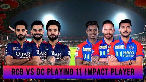 Royal Challengers Bengaluru vs Delhi Capitals